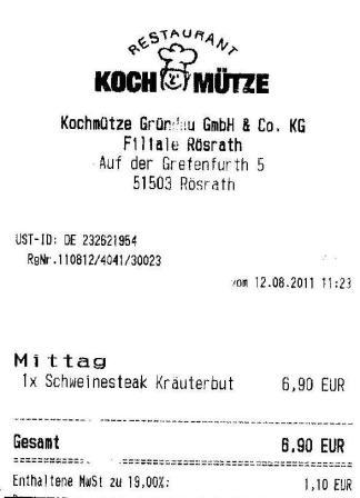 mgkg Hffner Kochmtze Restaurant